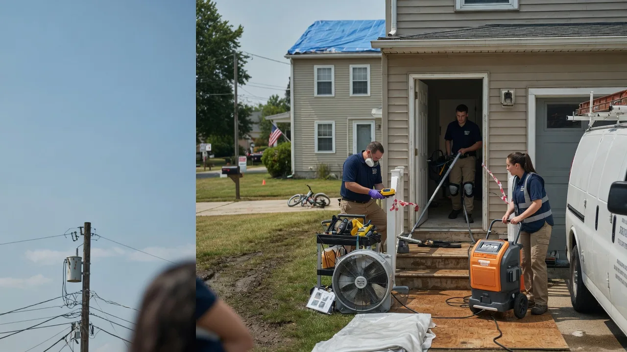 Water Damage Repair in Geff, IL near me